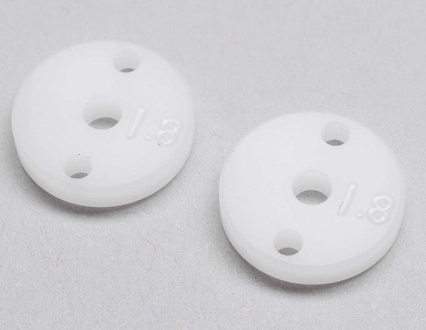 Losi TLR333025 Machined Shock Pistons 2.3mm 2 x 1.8mm G3 (2)