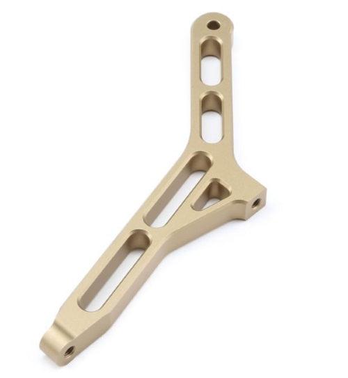 Losi TLR351004 Rear Chassis Brace, Aluminum, Hard Anodized 5ive-T Mini Wrc