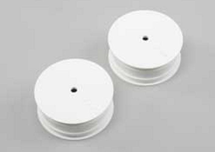Losi TLR43017 Front Wheel, Stiffezel, 12mm Hex, White(2): 22 4.0