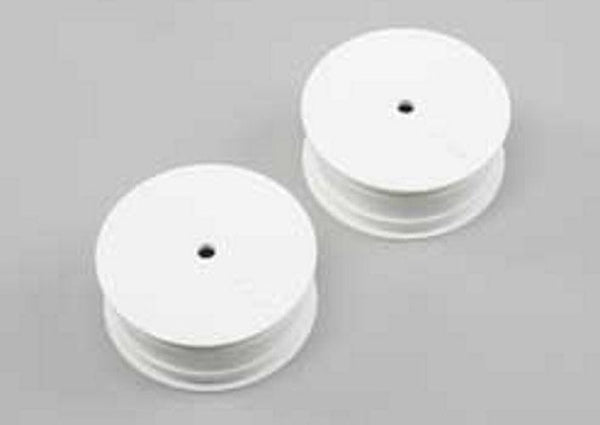 Losi TLR43017 Front Wheel, Stiffezel, 12mm Hex, White(2): 22 4.0