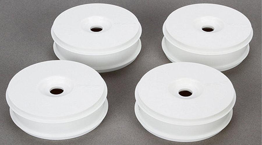 Losi TLR44001 Dome 1/8 Buggy Dish Wheel White 4 8ight-X