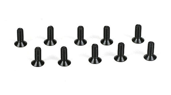 Losi TLR5960 2x6mm Flat Head Screws (10) TLR 22 / 22T / 22SCT / 22 2.0 22 4.0