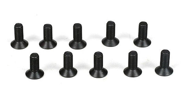 Losi 3x8mm Flat Head Screws (10) TLR 22 / 22T / 22SCT / 22 2.0 / 22 4.0 / 22X-4