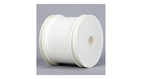 Losi TLR7003 2.2" 1/10 Stadium Truck Wheels (White) 2 TLR 22T
