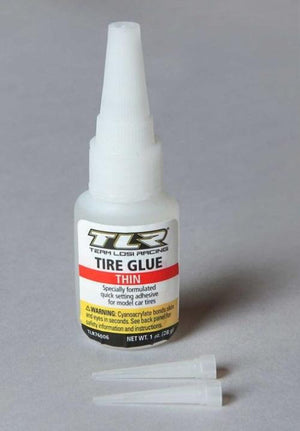 Team Losi Racing TLR76006 Tire Glue 1oz Thin
