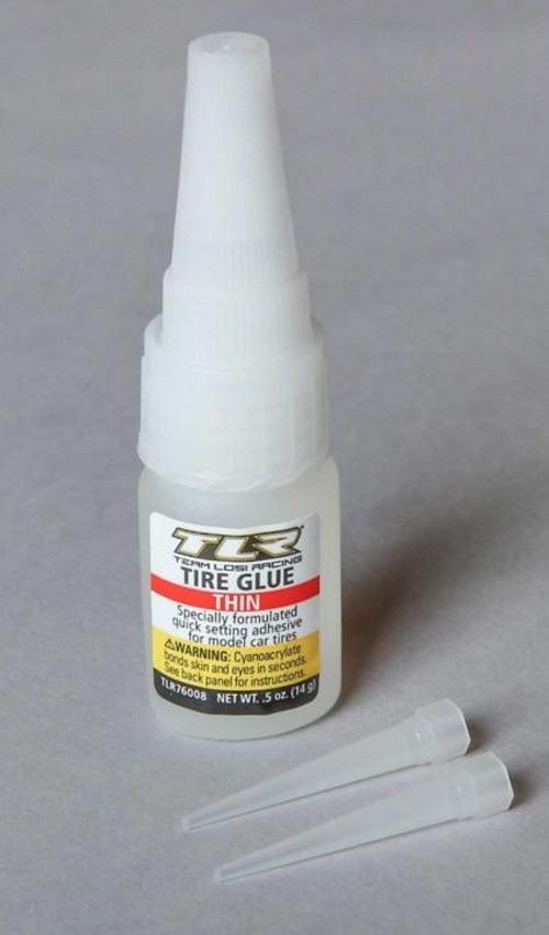 Team Losi Racing TLR76008 Tire Glue .05oz Thin