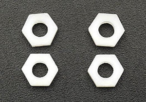 Traxxas 2447 4mm Nylon Wheel Nut Set (4) Bandit