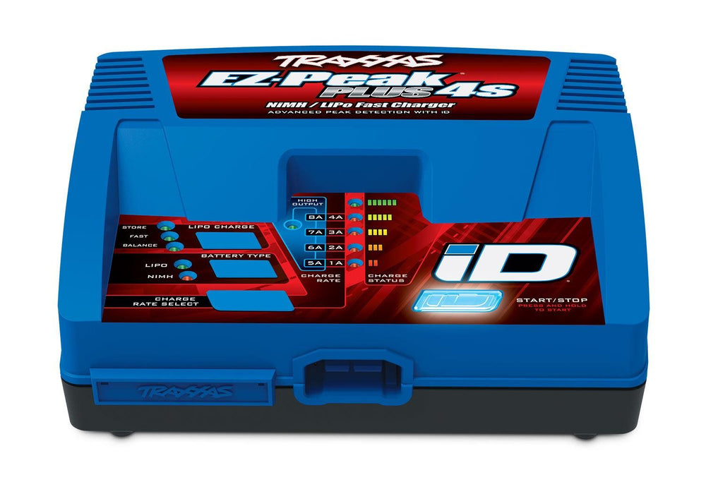 Traxxas 2981 EZ-Peak Plus 4S Multi-Chemistry Lipo Battery Charger w/Auto iD