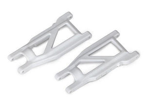 Traxxas 3655A - Front / Rear Suspension Arms, White, Rustler 4x4