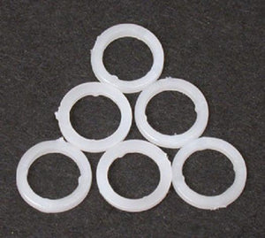 Traxxas 3685 White Plastic Washers (6) Bandit Stampede Ruslter