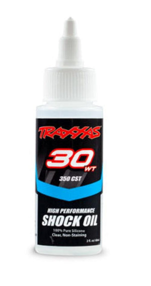 Traxxas 5032 Oil Shock (30 wt, 350 cSt, 60cc) Silicone 1/16 E-Revo Slash Summit - Echo Six Hobbies