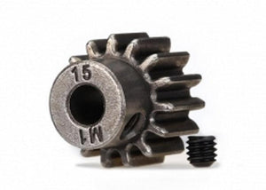 Traxxas 6487X 15T / 15 Tooth Pinion Gear 1.0 Pitch For 5mm Shaft Steel Spur Gear
