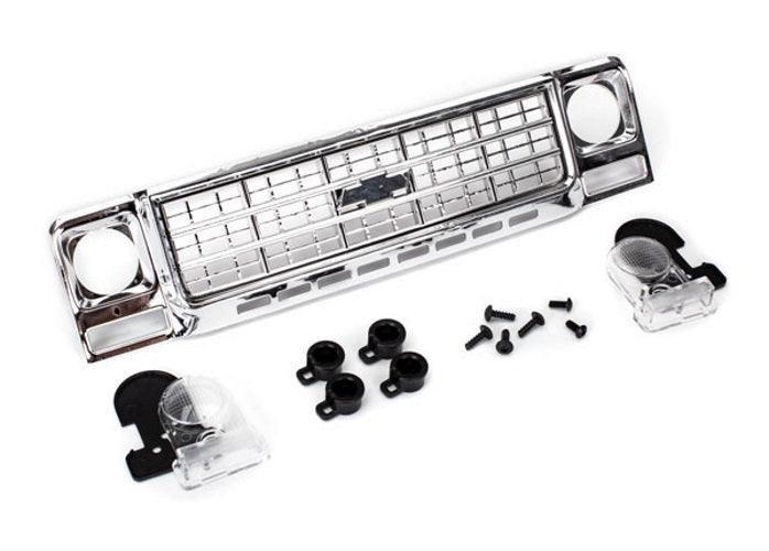 Traxxas 8134 Chevrolet Blazer Grille /Headlight Housing TRX-4 For #8130 Body - Echo Six Hobbies