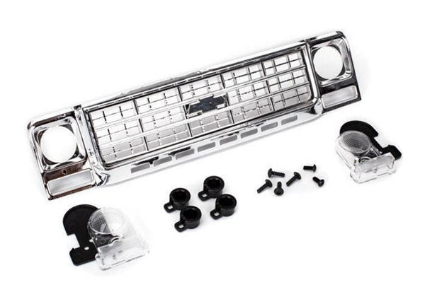 Traxxas 8134 Chevrolet Blazer Grille /Headlight Housing TRX-4 For #8130 Body - Echo Six Hobbies