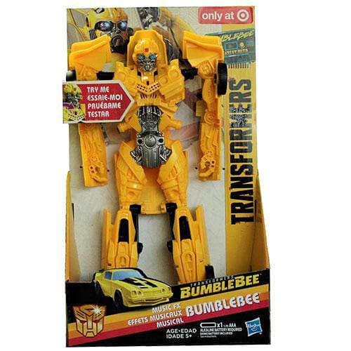 ToyShnip Transformers Bumblebee Greatest Hits Music FX Bumblebee Exclusive Action Figure — Toys & Games