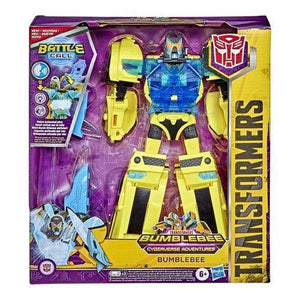 ToyShnip Transformers Cyberverse Battle Call Officer Bumblebee — Toys & Games