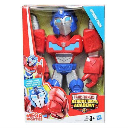 ToyShnip Transformers Rescue Bots Academy Mega Mighties 9-Inch Action Figure - Optimus Prime — Toys & Games