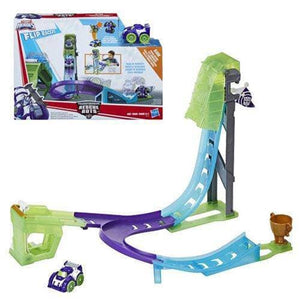 ToyShnip Transformers Rescue Bots Flip Racers Blurr Reverse Raceway — Toys & Games