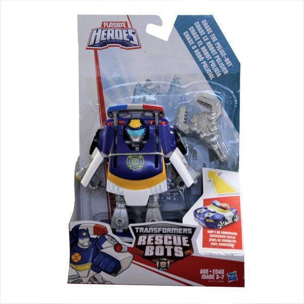 ToyShnip Transformers Rescue Bots Transforming Figure - Chase the Police-bot — Toys & Games