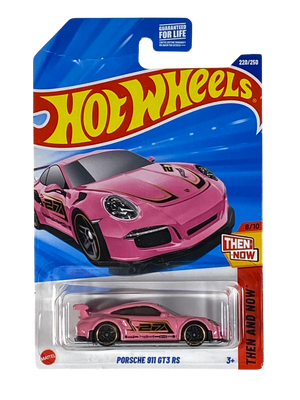 Hot Wheels Porsche 911 GT3 RS | Then and Now Series 8/10 (Damaged Packaging)