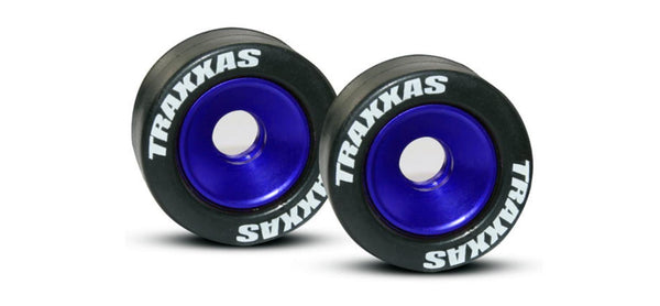 Traxxas 5186A Aluminum Wheelie Wheely Bar Wheels T-Maxx jato Slash Stampede - Echo Six Hobbies