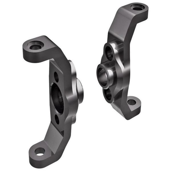 Traxxas 9733-GRAY TRX-4M Left & Right Aluminum Caster Blocks (GRAY)