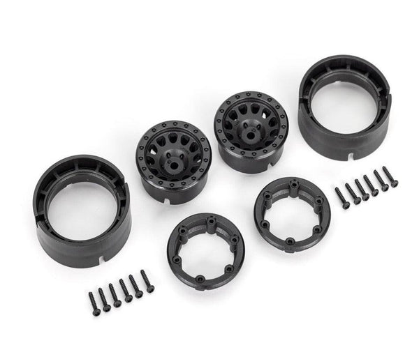 Traxxas 9781 TRX-4M Wheels Method 105 1.0” Black Beadlock