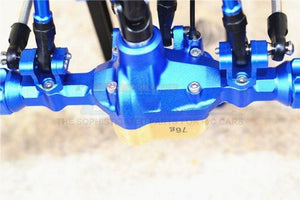 GPM ALUMINUM REAR GEAR BOX W/O COVER TRAXXAS TRX4 TRAIL DEFENDER CRAWLER BLACK