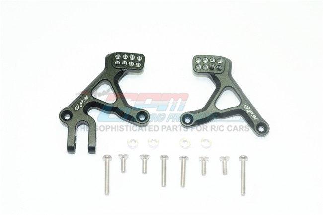 GPM ALUMINUM FRONT ADJUSTABLE SHOCK TOWER TRAXXAS TRX-4 / TRX-6 BLACK