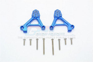 Gpm Racing TRX4030 Blue Aluminum Rear Damper Mount (1pair) Traxxas TRX4