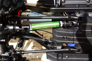 GPM STEEL ADJUSTABLE MAIN SHAFT WITH ALLOY BODY TRAXXAS TRX-4 / TRX-6 BLUE