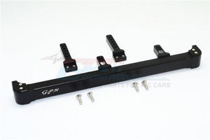 GPM ALUMINUM REAR BUMPER ON-ROAD STREET FIGHTER TRAXXAS TRX-4 BLACK