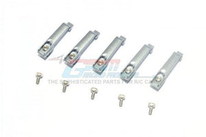 GPM RC CAR ALUMINUM DOOR HANDLE TRAXXAS TRX-4 MERCEDEZ BENZ GUN SILVER