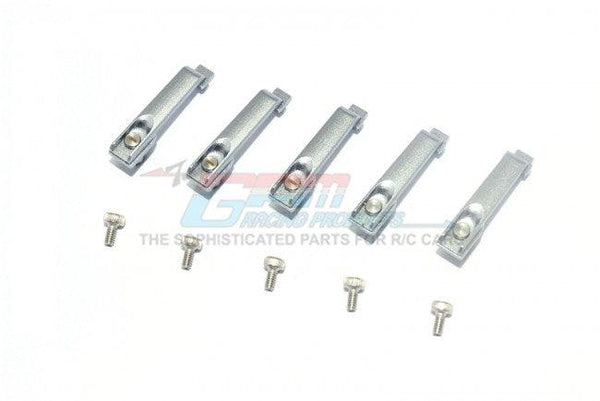 GPM RC CAR ALUMINUM DOOR HANDLE TRAXXAS TRX-4 MERCEDEZ BENZ GUN SILVER