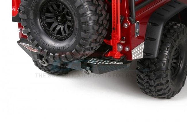 GPM STAINLESS STEEL SLIP PROOF TREAD TRAXXAS TRX-4 REAR BUMPER