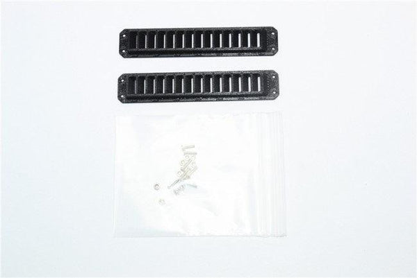 GPM RC CAR VENTILATION SIDE PORT DECORATIVE TRAXXAS TRX-4 BLACK