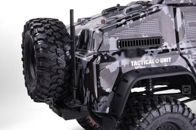 GPM RC CAR VENTILATION SIDE PORT DECORATIVE TRAXXAS TRX-4 BLACK