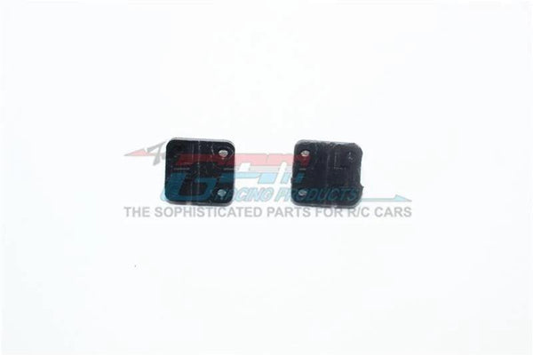 GPM RC CAR RUBBER DOOR HINGES TRAXXAS TRX-4 DEFENDER CRAWLER BLACK