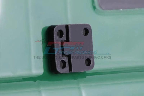 GPM RC CAR RUBBER DOOR HINGES TRAXXAS TRX-4 DEFENDER CRAWLER BLACK