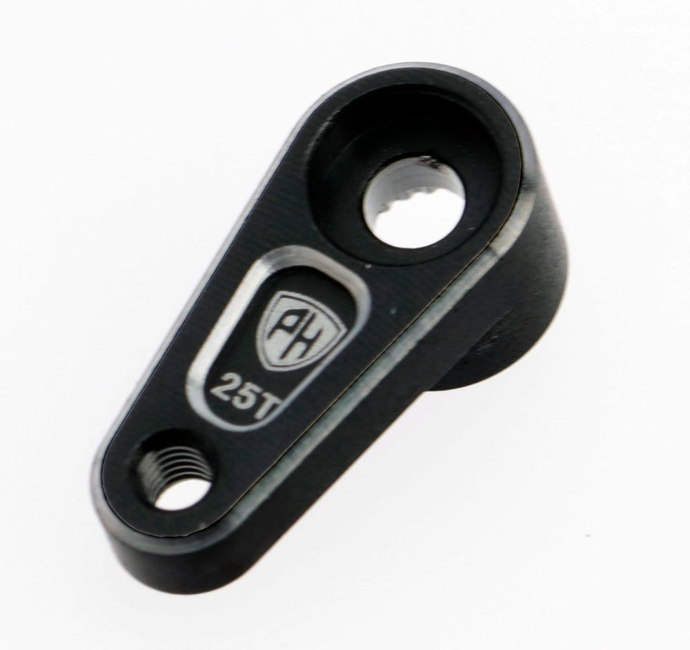 Powerhobby Aluminum 25T Servo Horn FOR Traxxas TRX-4M Black TRX4M