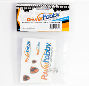 Powerhobby Aluminum 25T Servo Horn FOR Traxxas TRX-4M Silver TRX4M