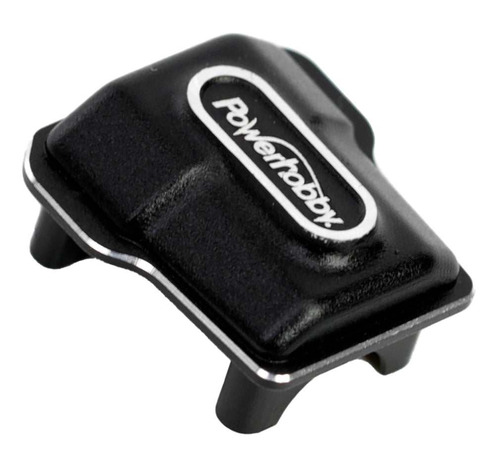 Powerhobby Aluminum Front / Rear Axle Diff Cover FOR Traxxas TRX-4M Black TRX4M