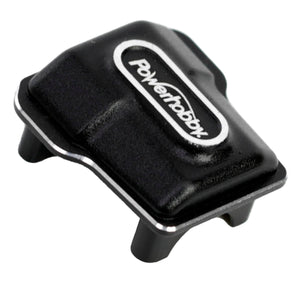 Powerhobby Aluminum Front / Rear Axle Diff Cover FOR Traxxas TRX-4M Black TRX4M