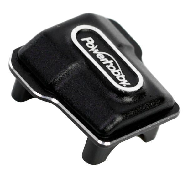 Powerhobby Aluminum Front / Rear Axle Diff Cover FOR Traxxas TRX-4M Black TRX4M