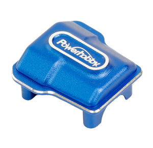 Powerhobby Aluminum Front / Rear Axle Diff Cover FOR Traxxas TRX-4M Blue TRX4M