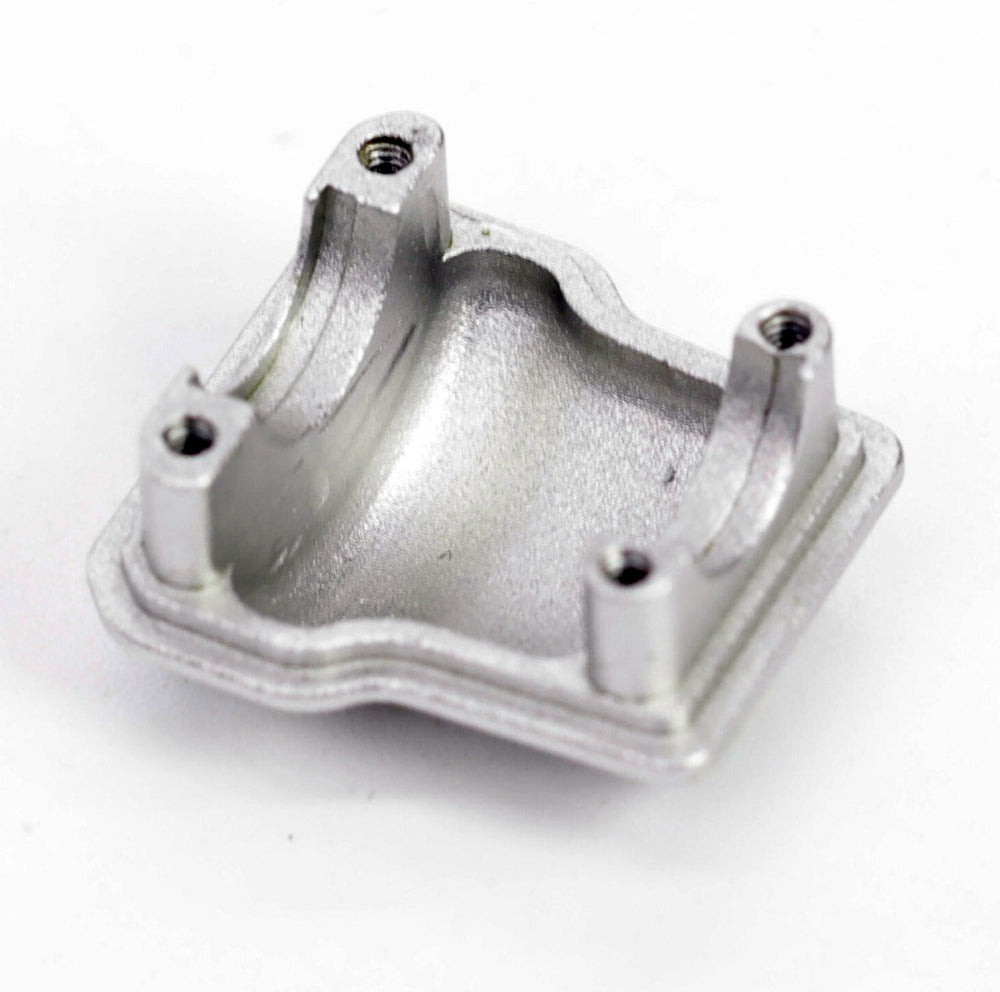 Powerhobby Aluminum Front / Rear Axle Diff Cover FOR Traxxas TRX-4M Silver TRX4M