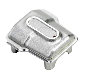 Powerhobby Aluminum Front / Rear Axle Diff Cover FOR Traxxas TRX-4M Silver TRX4M