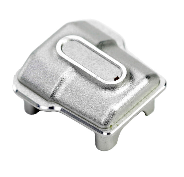 Powerhobby Aluminum Front / Rear Axle Diff Cover FOR Traxxas TRX-4M Silver TRX4M