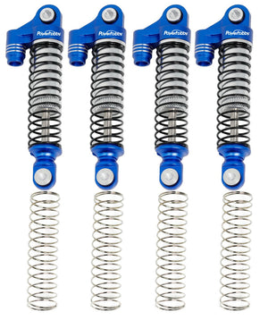 Powerhobby Aluminum 51mm Long Travel Shocks Blue FOR Traxxas TRX-4M