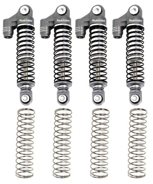 Powerhobby Aluminum 51mm Long Travel Shocks Grey FOR Traxxas TRX-4M